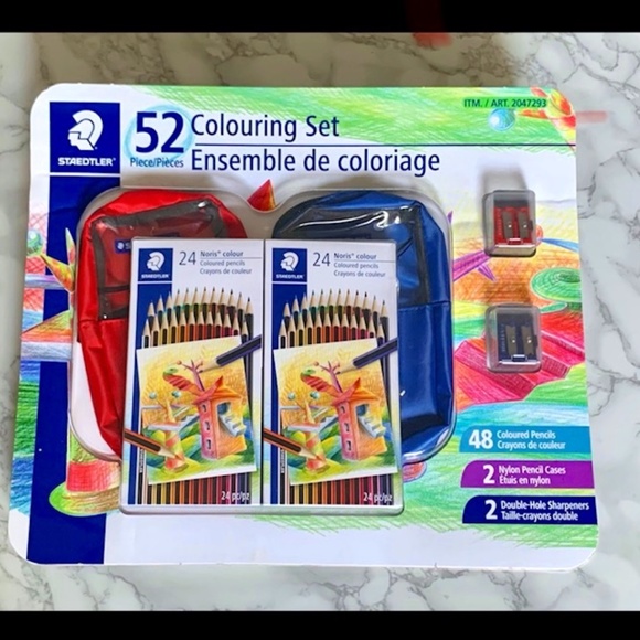 STAEDTLER 52-Piece Colouring Set NEW - Picture 1 of 6